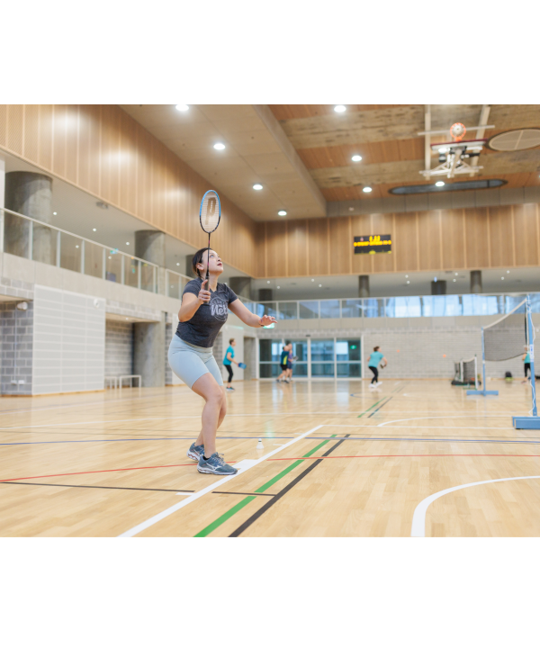 Rhodes Recreation Centre Badminton Players