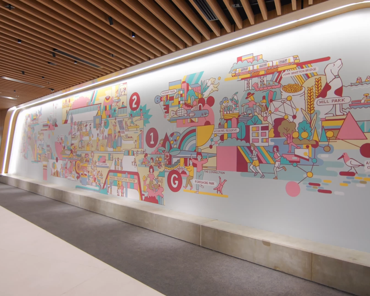James Gulliver Hancock Mural
