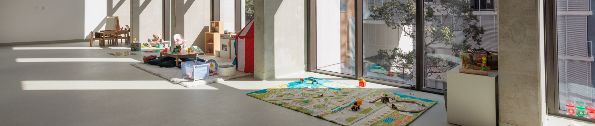 Rhodes Recreation Centre Creche Floor