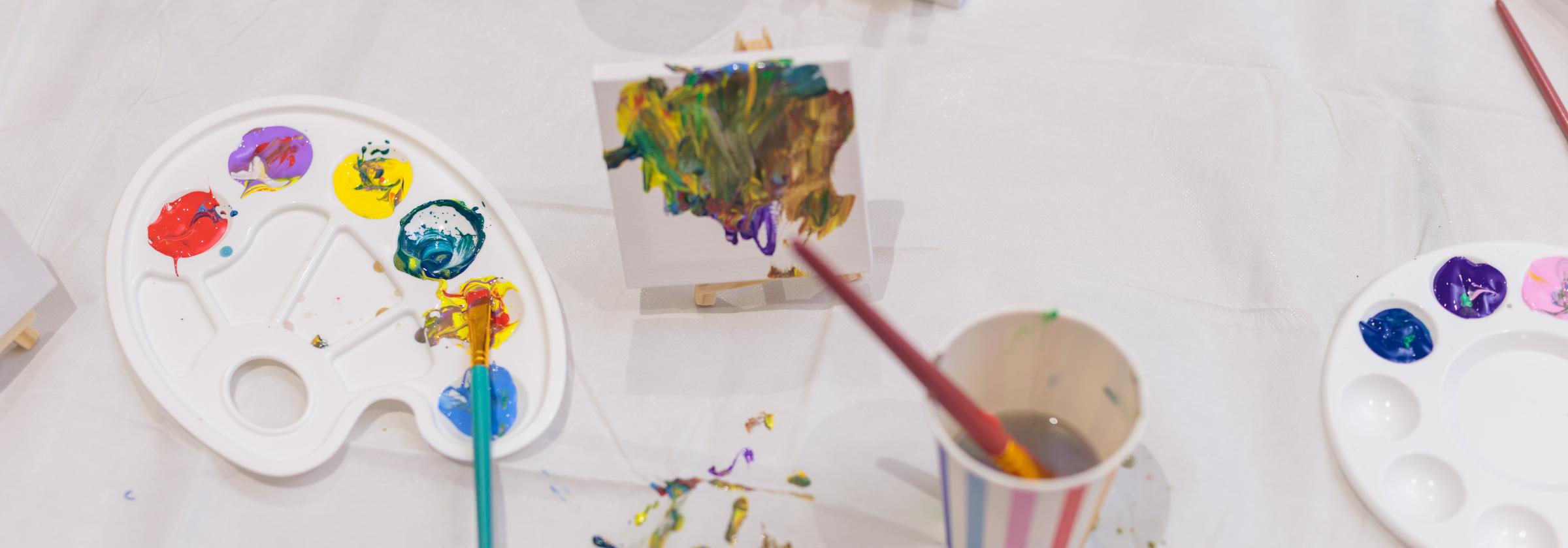 Paint and art supplies