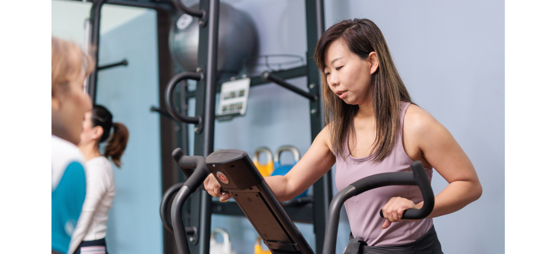 Woman exercising 