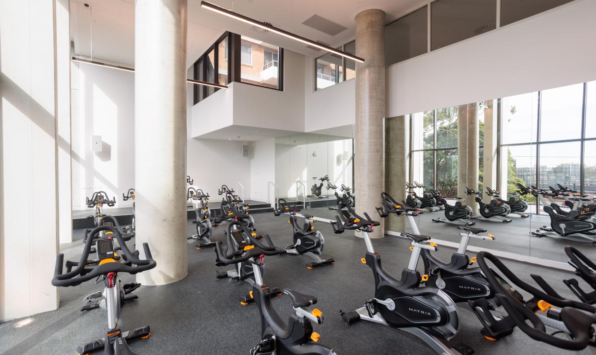 Rhodes Recreation Centre Cycle Room