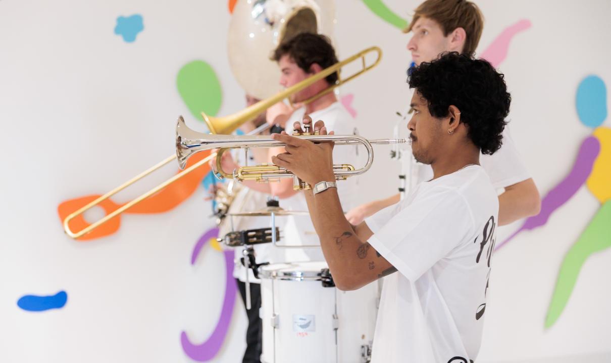 Brass instrument players