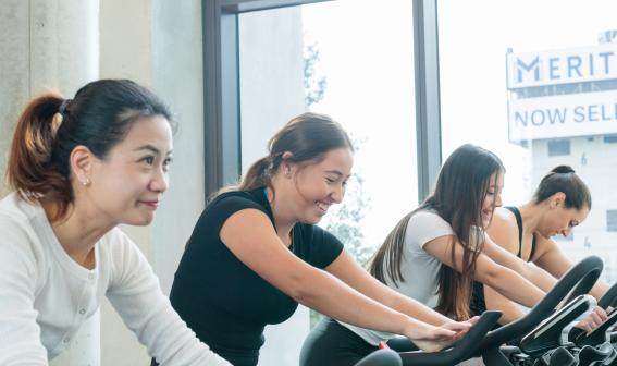 Cycle Room at Rhodes Recreation Centre