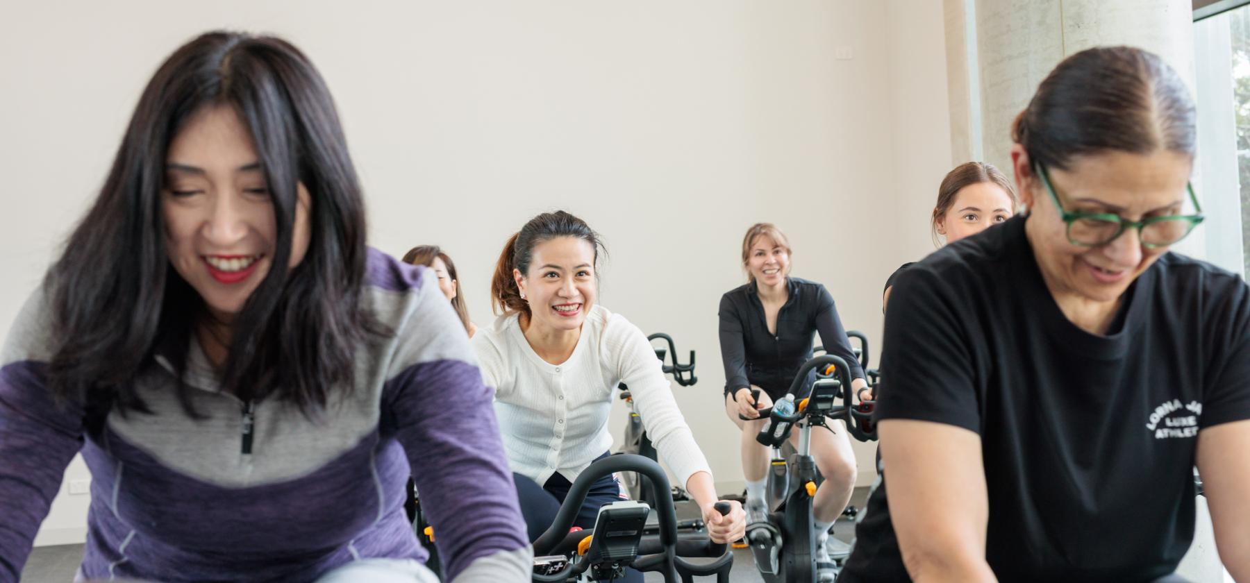 Rhodes Recreation Centre Personal Trainer and Member
