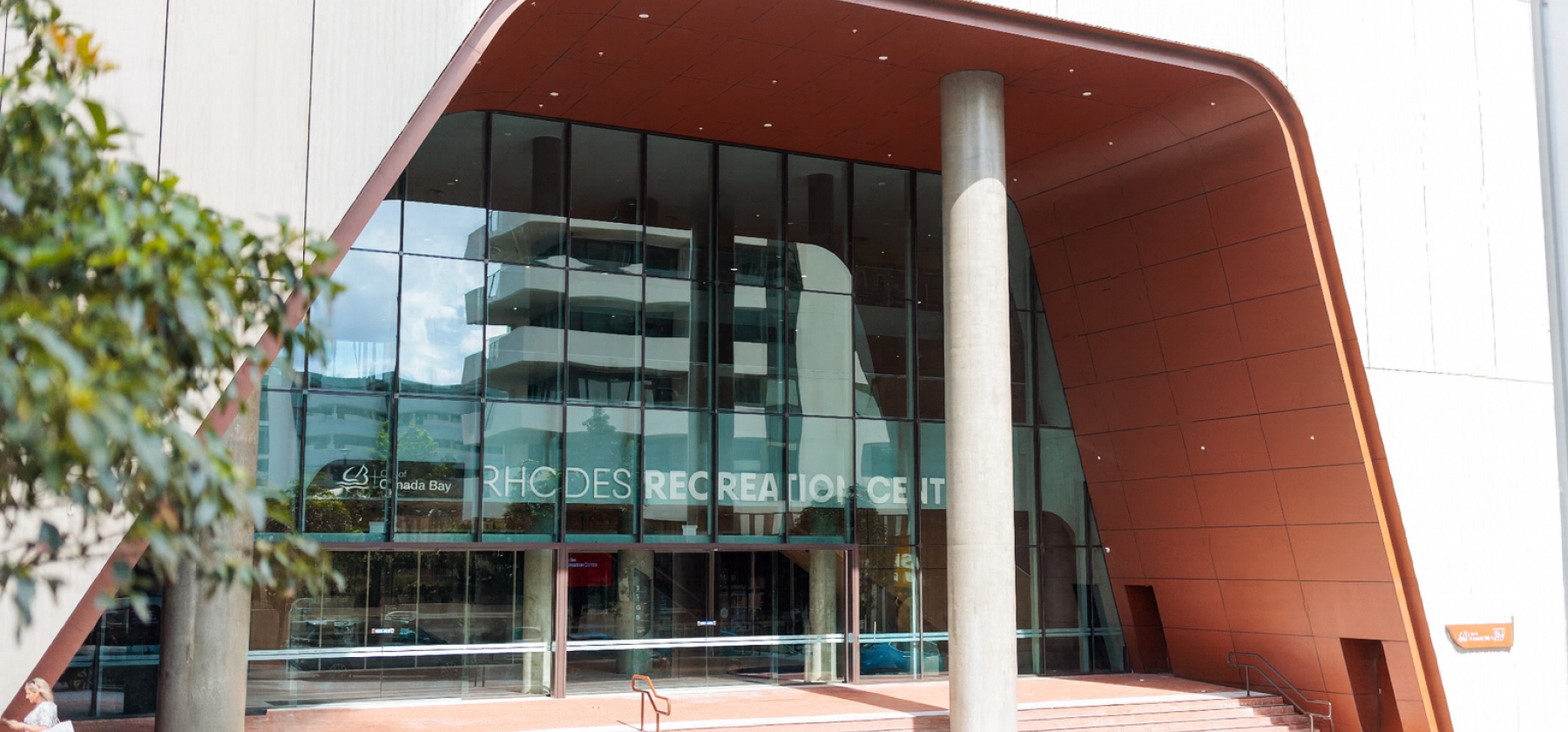 Rhodes Recreation Centre Exterior View