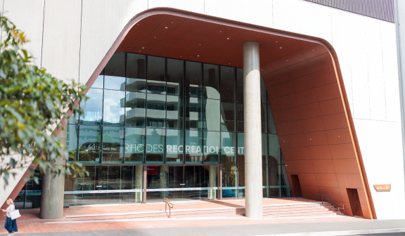 Rhodes Recreation Centre Exterior View
