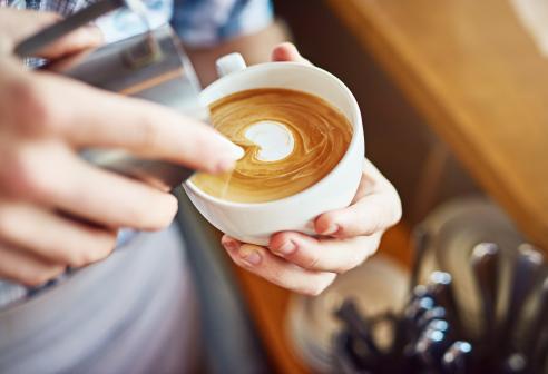 Close-up of coffee